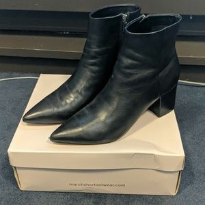 marc fisher jelly bootie red